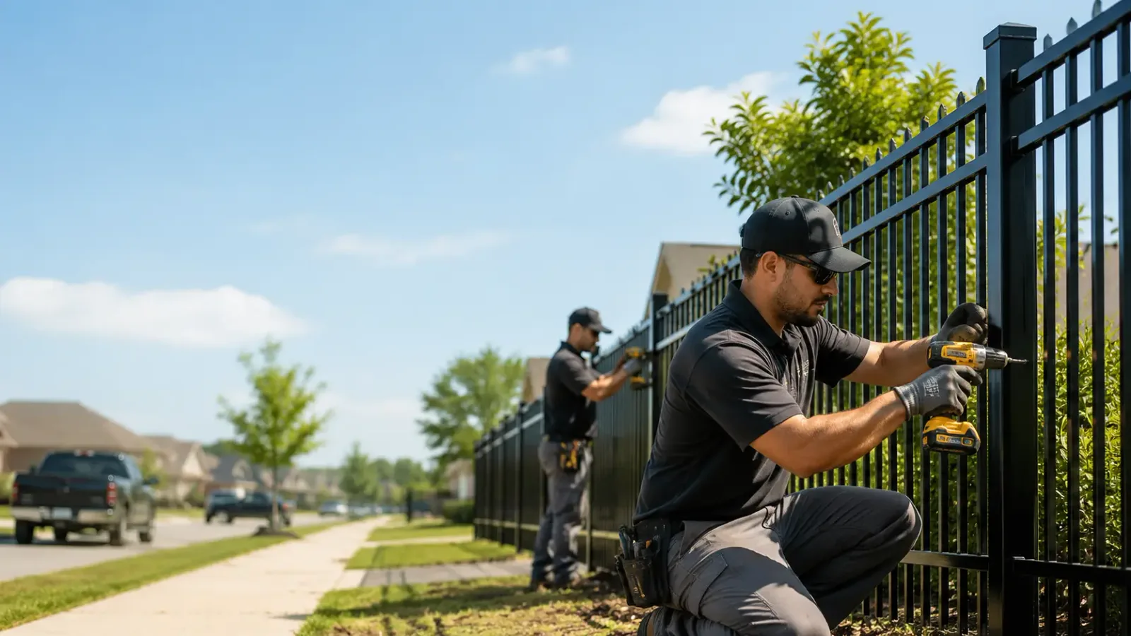 Metal Fence Installation in Prairie Farm, WI